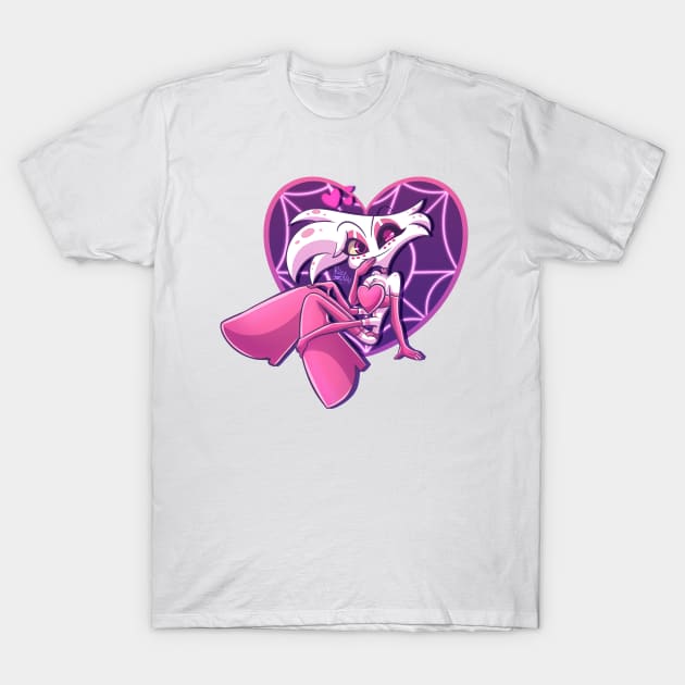 Angel Dust Heart T-Shirt by RilexNao